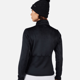 Diretta Fleece Midlayer m/lynlås - Dame - Sort - Gumpel & Co