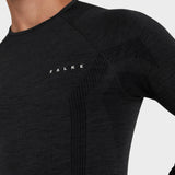 Long - sleeve Wool Tech Skiundertrøje - Herre - Sort - Gumpel & Co