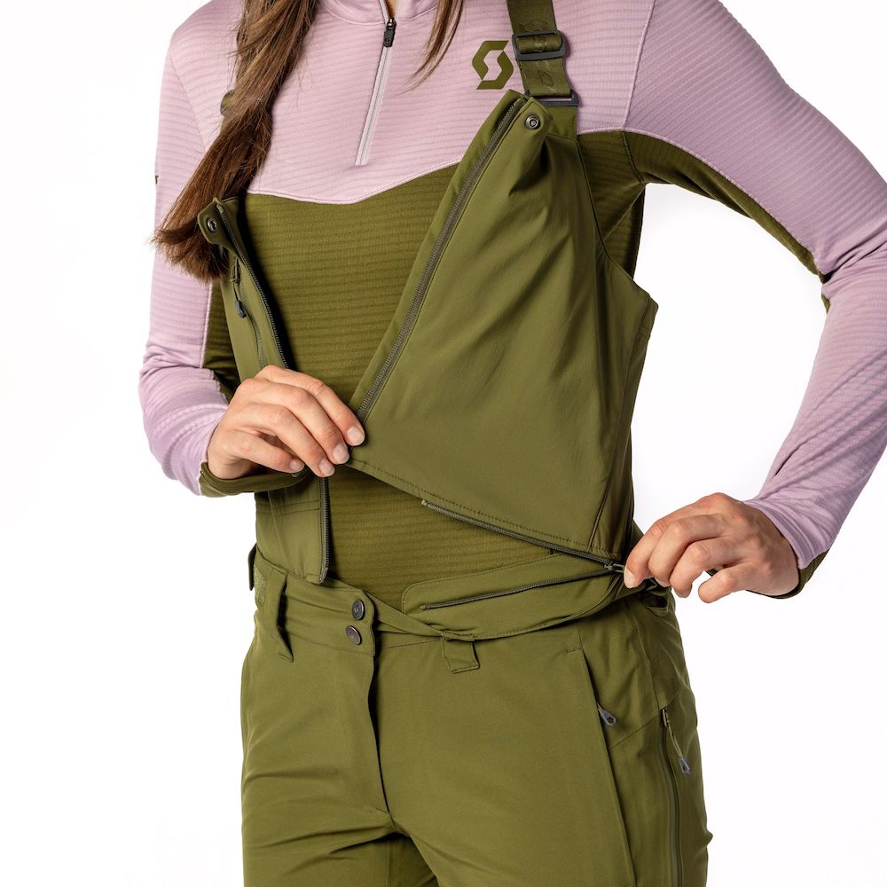 Women's Vertic 3L Skibukser - Dame - Fir Green - Gumpel & Co