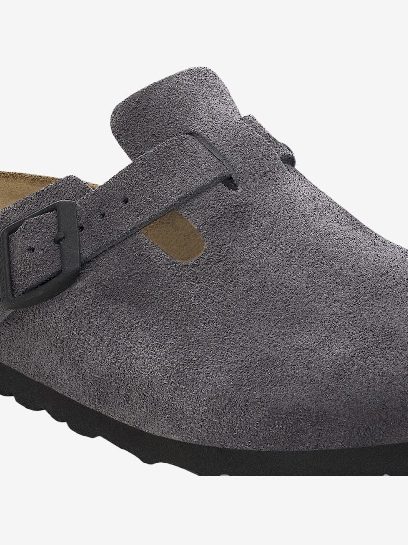 Boston Suede Leather - Velvet Grey - Normal - Gumpel & Co