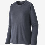 Capilene Cool Daily LS Shirt - Dame - Smolder Blue - Gumpel & Co