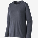 Capilene Cool Daily LS Shirt - Dame - Smolder Blue - Gumpel & Co