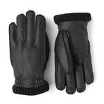 Deerskin Primaloft Leather Gloves - Men's - Black