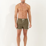 Men's Tom Badeshorts - Herre - Khaki - Gumpel & Co