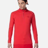 Classique Half - Zip Midlayer - Herre - Rød - Gumpel & Co