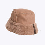 Women's Fluffy Bucket Hat - Dame - Black - Gumpel & Co