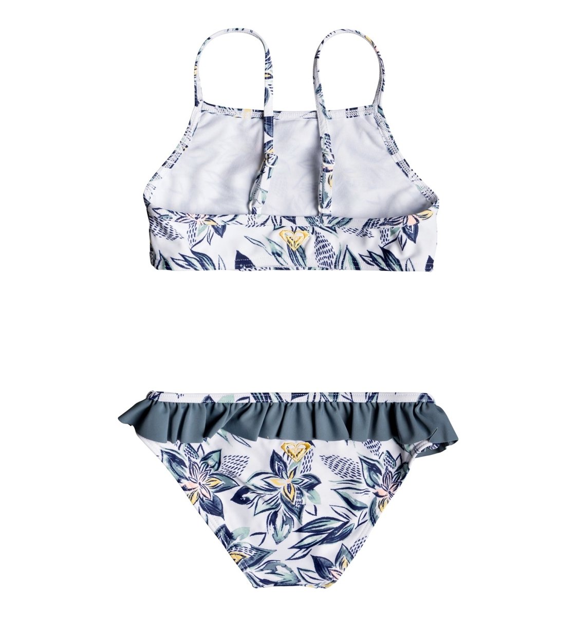 MAGIV SEEKER ATHLETIC BIKINISÆT TIL PIGER | WHITE/BLUE/FLORAL - Gumpel & Co