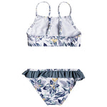 MAGIV SEEKER ATHLETIC BIKINISÆT TIL PIGER | WHITE/BLUE/FLORAL - Gumpel & Co