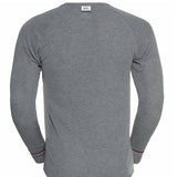 Men's Active Warm Skiundertrøje - Steel Grey Melange - Gumpel & Co