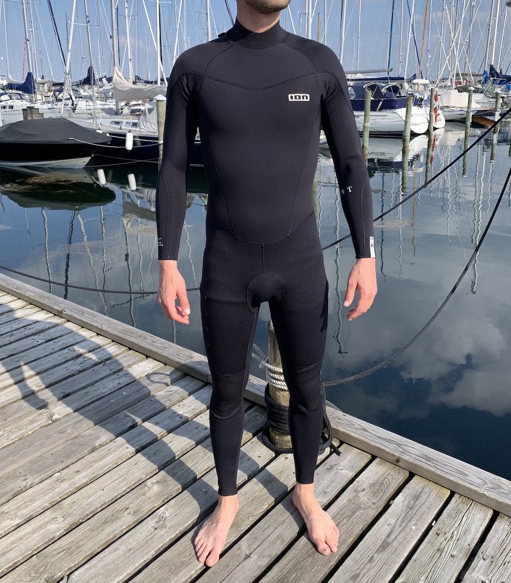 Element Semidry 3/2 Back Zip Våddragt | Herrer | Black - Gumpel & Co