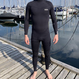 Element Semidry 3/2 Back Zip Våddragt | Herrer | Black - Gumpel & Co