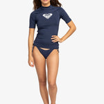 Women's Whole Hearted Short Sleeve UV T-shirt - Dame - Mood Indigo (mørkeblå) - Gumpel & Co