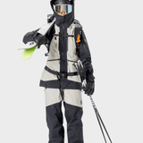 Vertic GTX 3L Skibukser - Unisex - Black / Dust White - Gumpel & Co