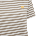 Mian T-shirt - Dame - Hvid / Beige - Gumpel & Co