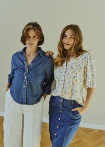 Molli Skjorte - Dame - STAR OFF - WHITE W. GOLDEN HAZE - Gumpel & Co