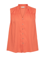 Esally Bluse - Dame - ORANGE