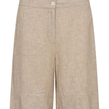 Freequent Lava Shorts - Dame - SAND MELANGE
