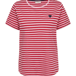 Mian T-shirt - Dame - Lyserød / Rød - Gumpel & Co