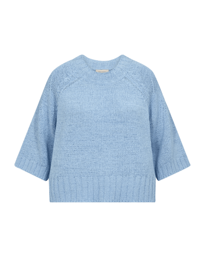 Tapper Pullover Sweatshirt - Dame - BLUE - Gumpel & Co