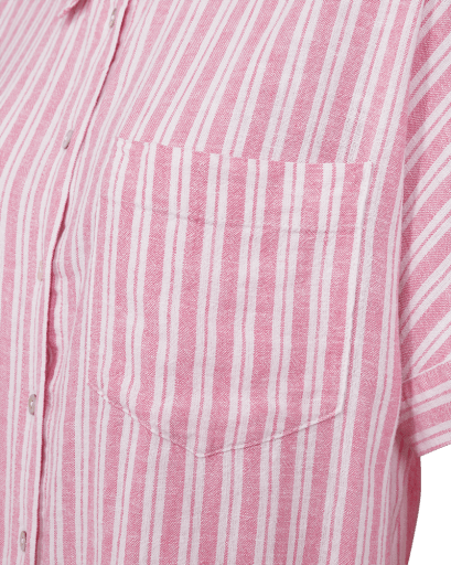 Lava Skjorte - Dame - WILD ORCHID W. BRILLIANT WHITE - Gumpel & Co