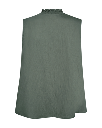 Freequent Esally Bluse - Dame - GREEN