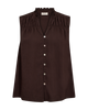 Esally Bluse - Dame - BROWN