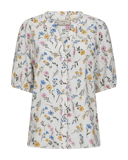 Molli Skjorte - Dame - STAR OFF - WHITE W. GOLDEN HAZE - Gumpel & Co