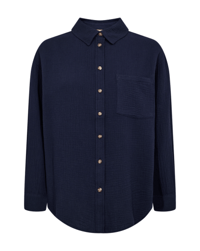 Esmingo Skjorte - Dame - BLUE - Gumpel & Co