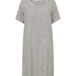 Lava Kjole - Dame - COFFEE BEAN W. STAR OFF - WHITE - Gumpel & Co