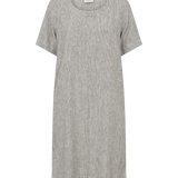 Lava Kjole - Dame - COFFEE BEAN W. STAR OFF - WHITE - Gumpel & Co
