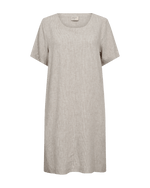 Lava Kjole - Dame - SILVER MINK W. STAR OFF-WHITE