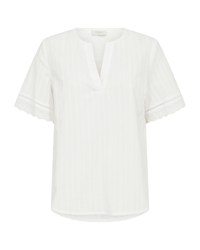 Ane Bluse - Dame - WHITE - Gumpel & Co