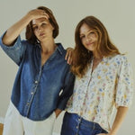 Molli Skjorte - Dame - STAR OFF - WHITE W. GOLDEN HAZE - Gumpel & Co